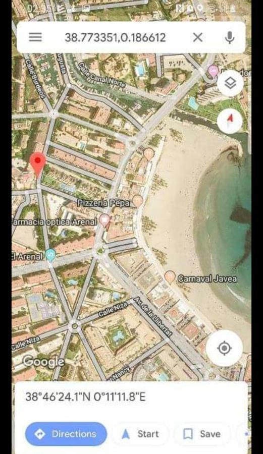 Apartamento Miramar Jávea Buitenkant foto